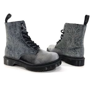 Dr. Martens 1460 Brocade gray size 6 worn one time